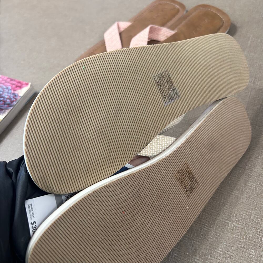 Nautica Flip flop Lot of 2 pair women's size 10 NWT - Picture 4 of 7